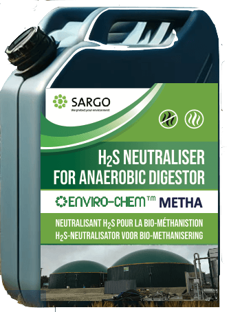 Tanica Enviro-Chem METHA per il controllo del H₂S nel biogas e digestione anaerobica